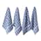 DII® Solid Windowpane Terry Dishtowels, 4ct.